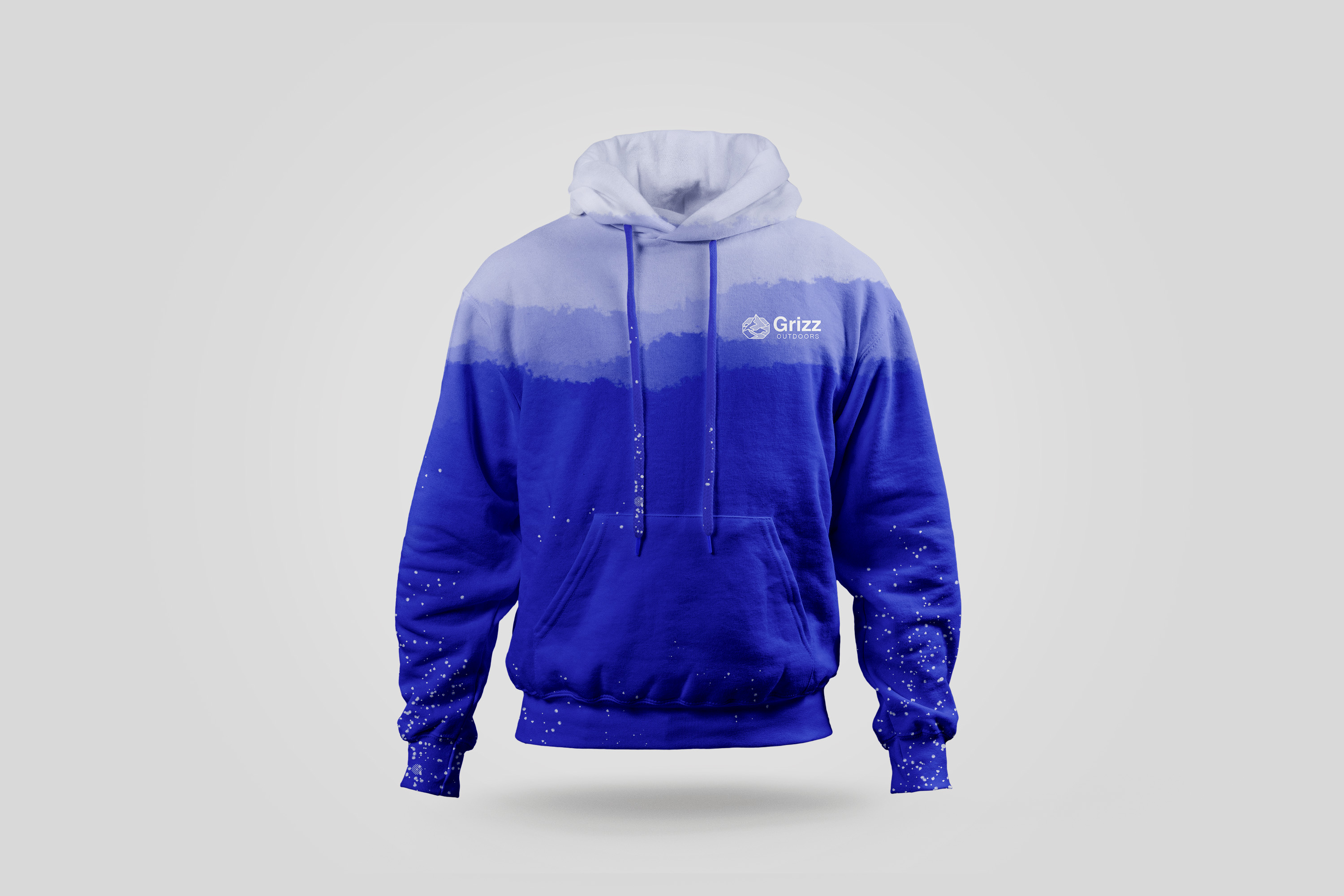 GRIZZ hoodie apparel mockup